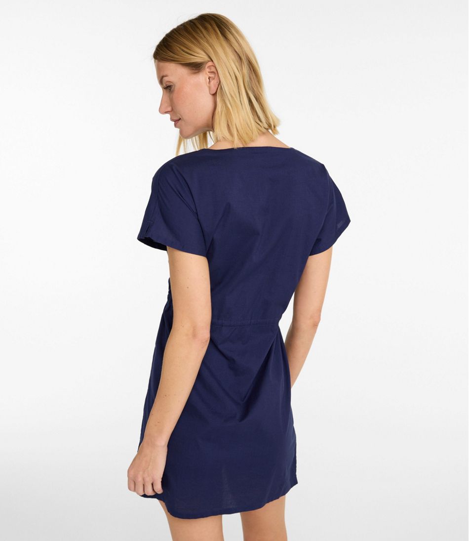 L.L.Bean | Women's L.L.Bean Coastal Cotton Cover-Up Caftan