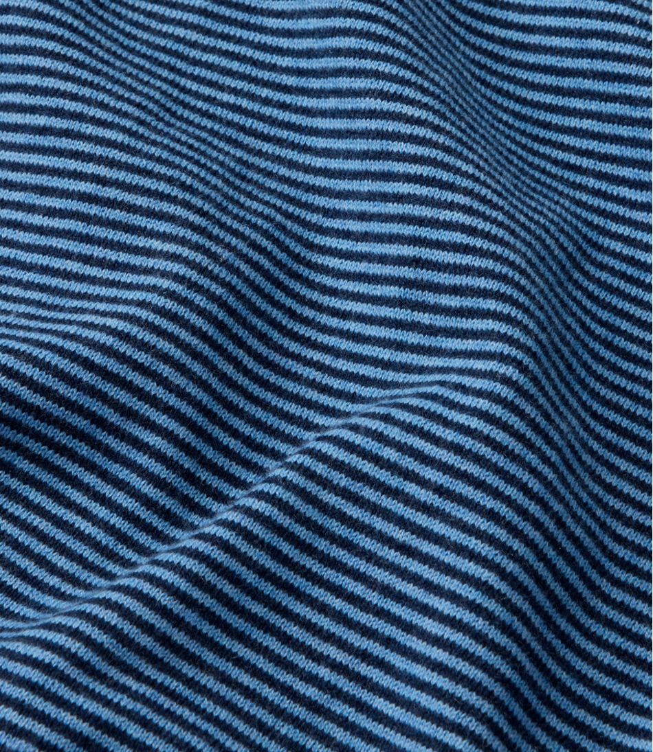 L.L.Bean | Men's All Seasons Cotton Blend Sweater, Crewneck, Stripe
