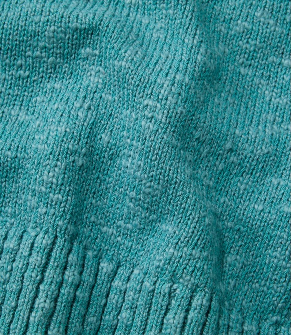 L.L.Bean | Women's Cotton Ragg Sweater, Crewneck Fair Isle