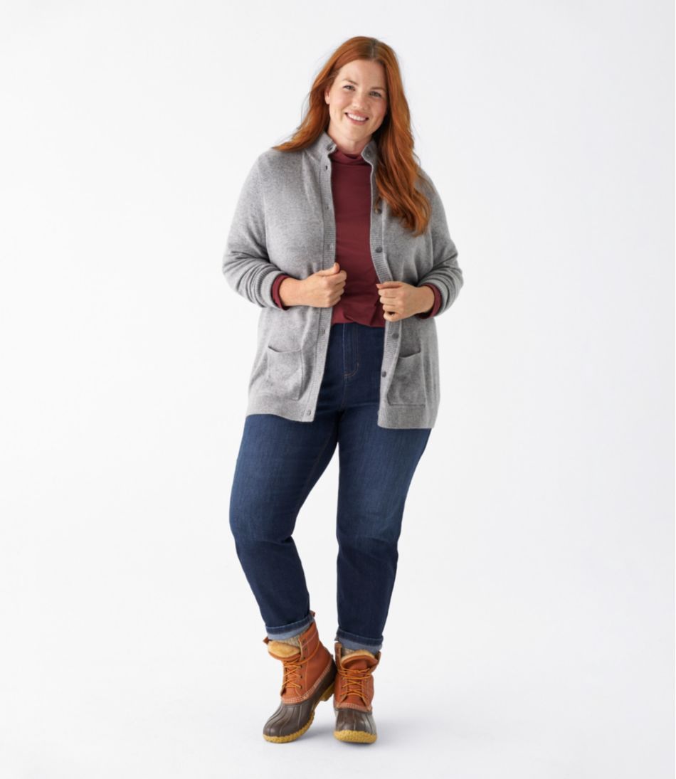 L.L.Bean | Women's Classic Cashmere Button-Front Cardigan