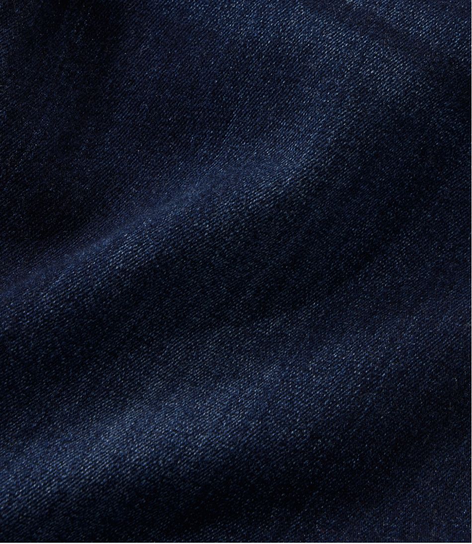 L.L.Bean | Women's BeanFlex® Jeans, Mid-Rise Straight-Leg Lined