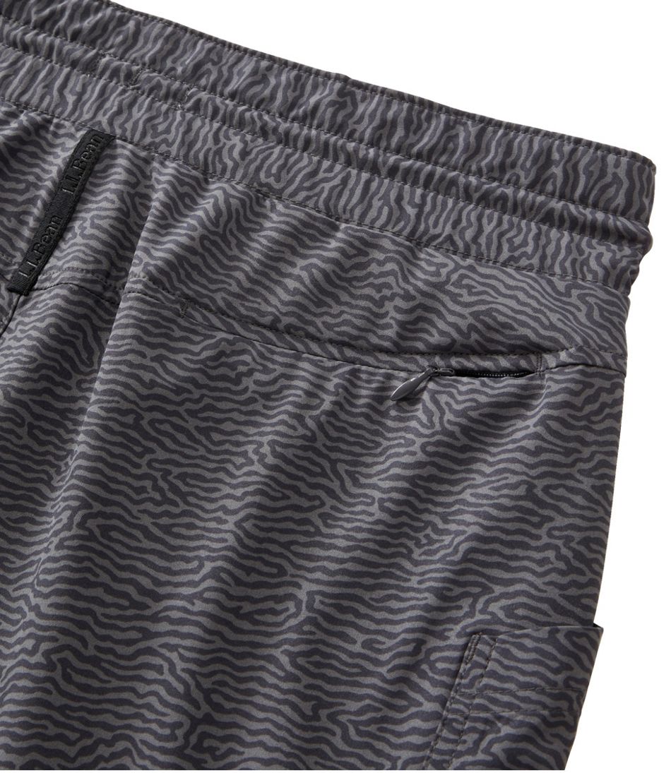 L.L.Bean | Women's VentureStretch Woven Ankle Pants, Mid-Rise Print
