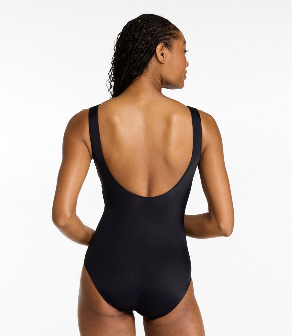 L.L.Bean | Women's BeanSport Swimwear, Scoopneck Tanksuit