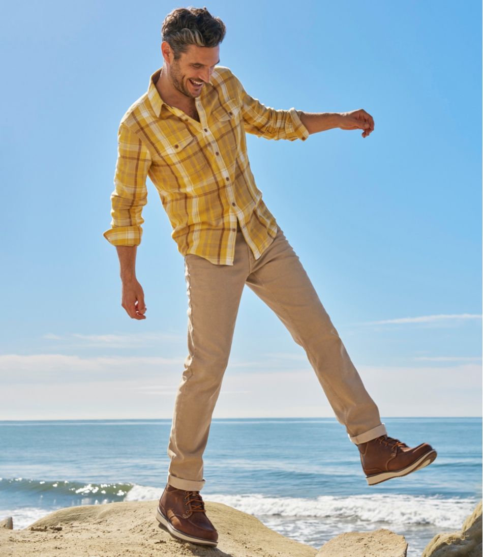 L.L.Bean | Men's Signature Heritage Textured Flannel Shirt
