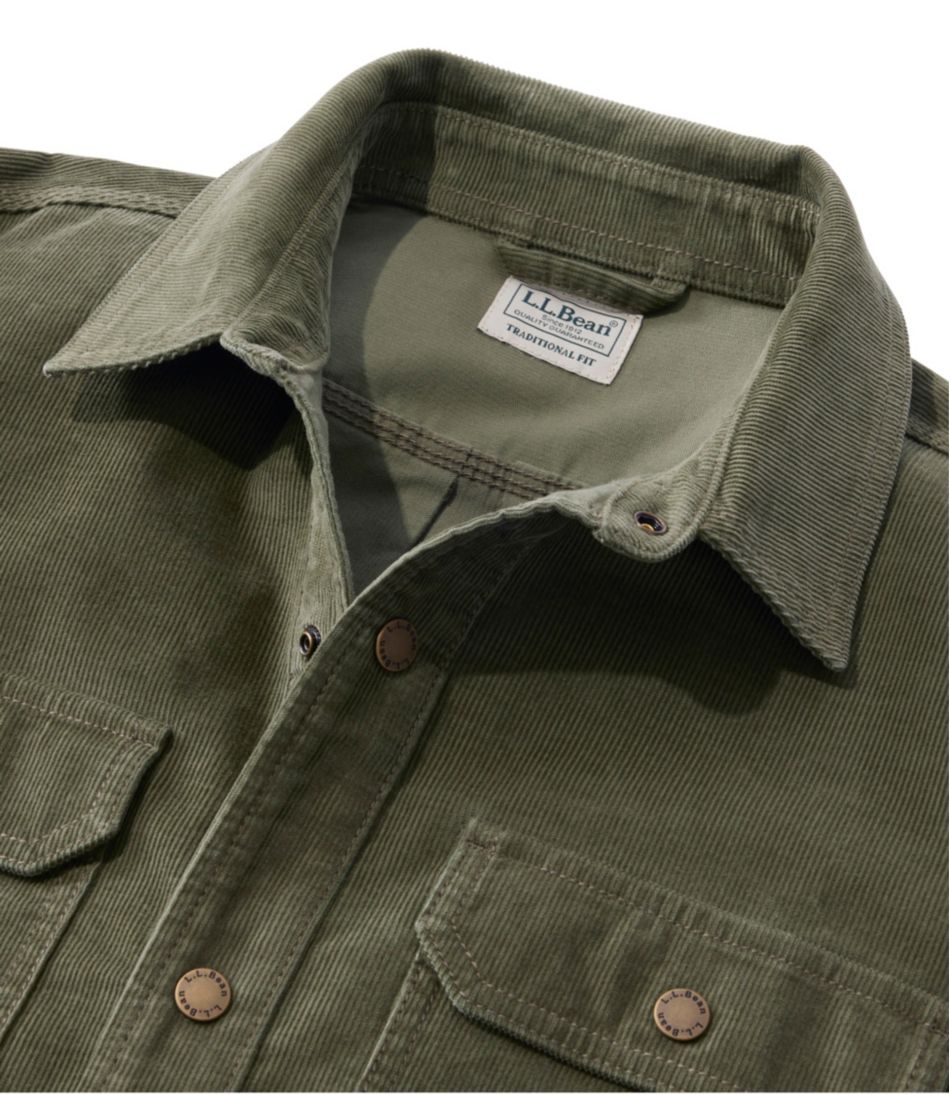 L.L.Bean | Men's BeanBuilt Corduroy Shirt Jac