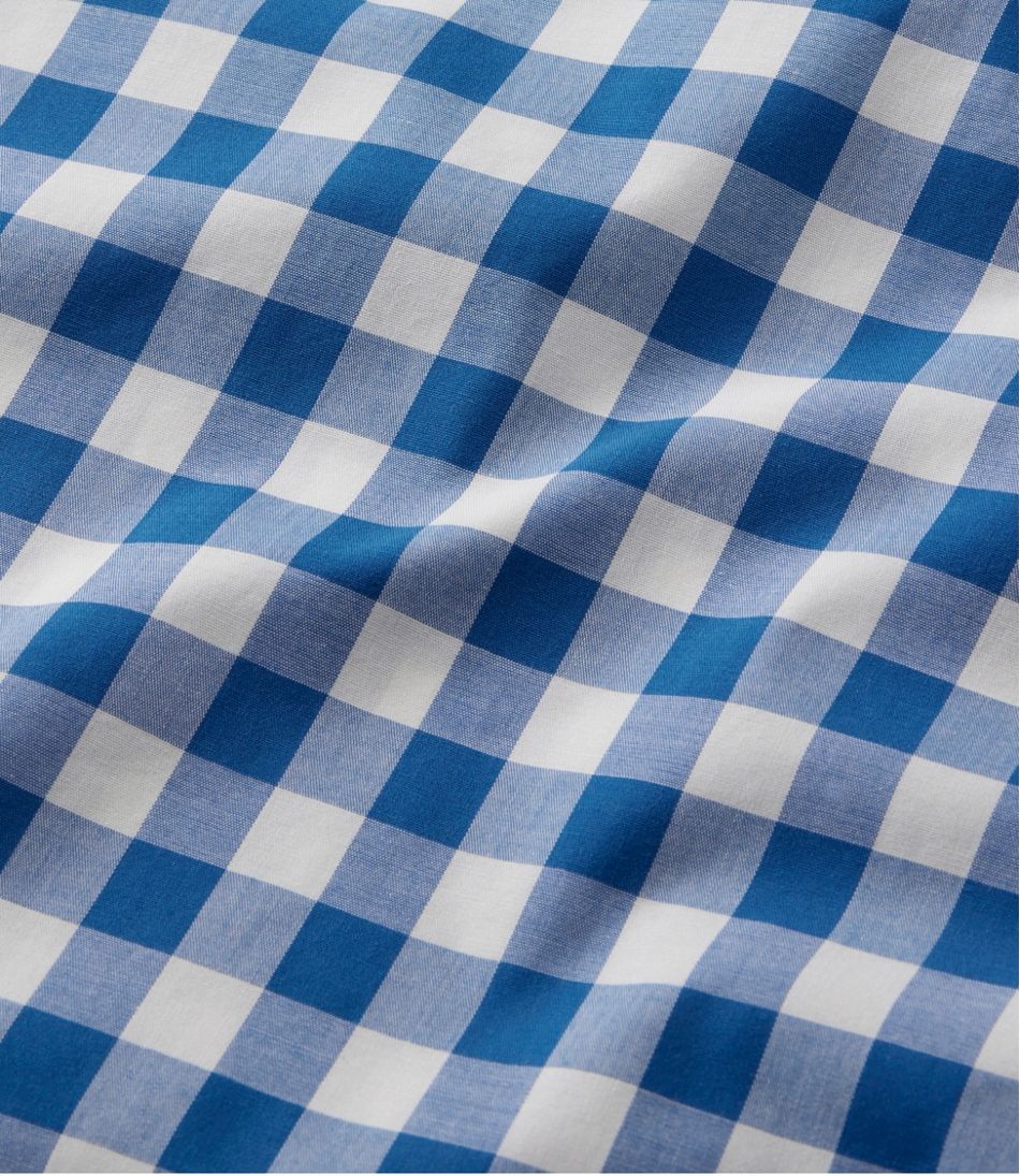 L.L.Bean | Men's Bean's Wrinkle-Free Everyday Shirt, Traditional Untucked Fit, Plaid, Long-Sleeve