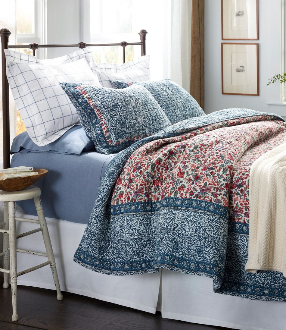 L.L.Bean | Border Floral Quilt Collection