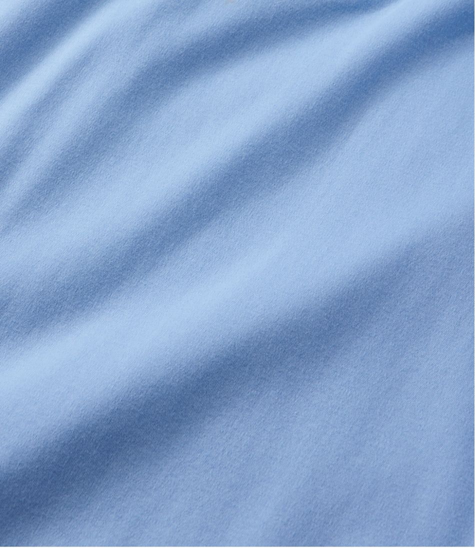 L.L.Bean | Women's Supima Cotton Nightgown, V-Neck Three-Quarter-Sleeve