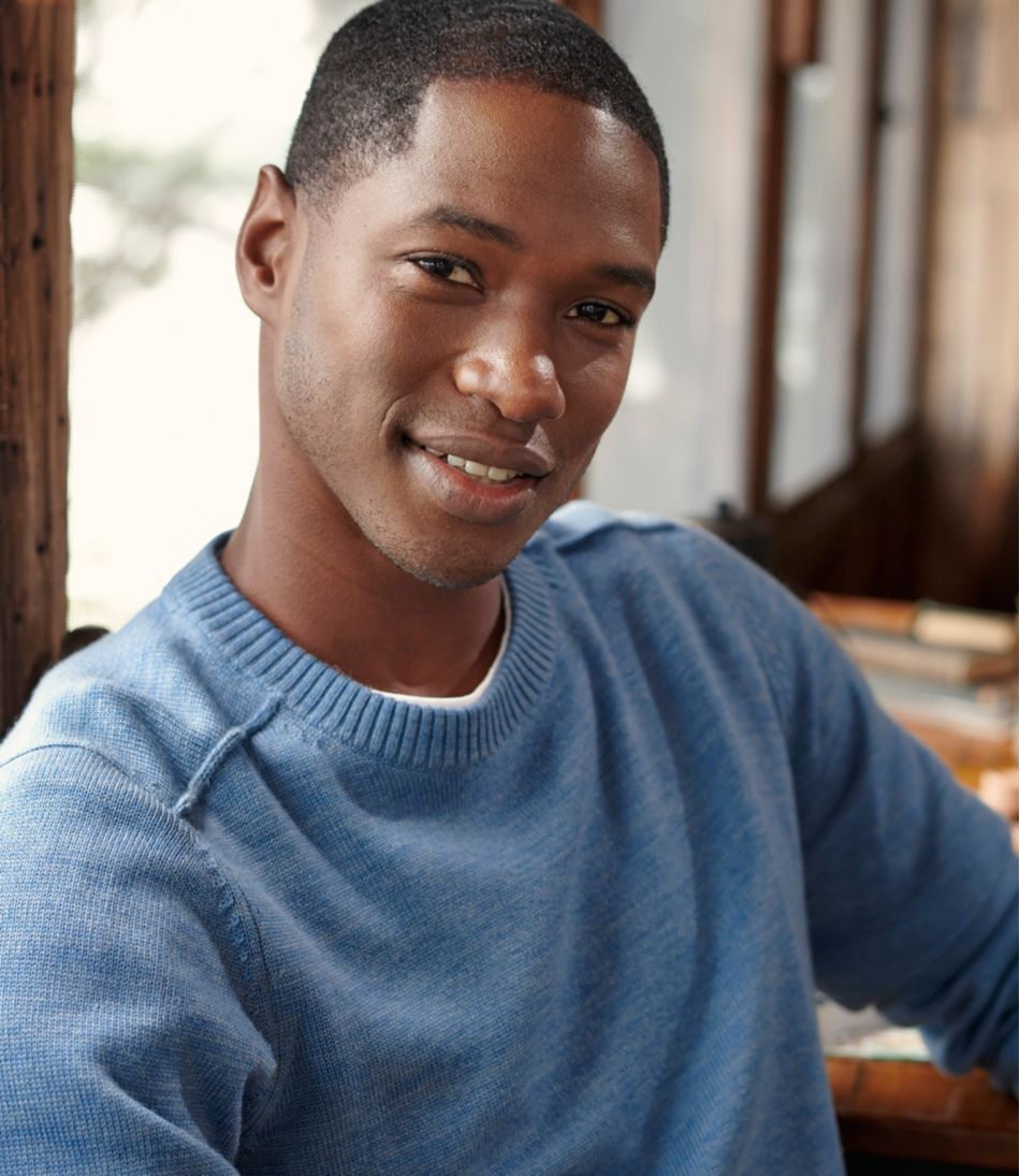 L.L.Bean | Men's Essential Merino Sweater, Crewneck
