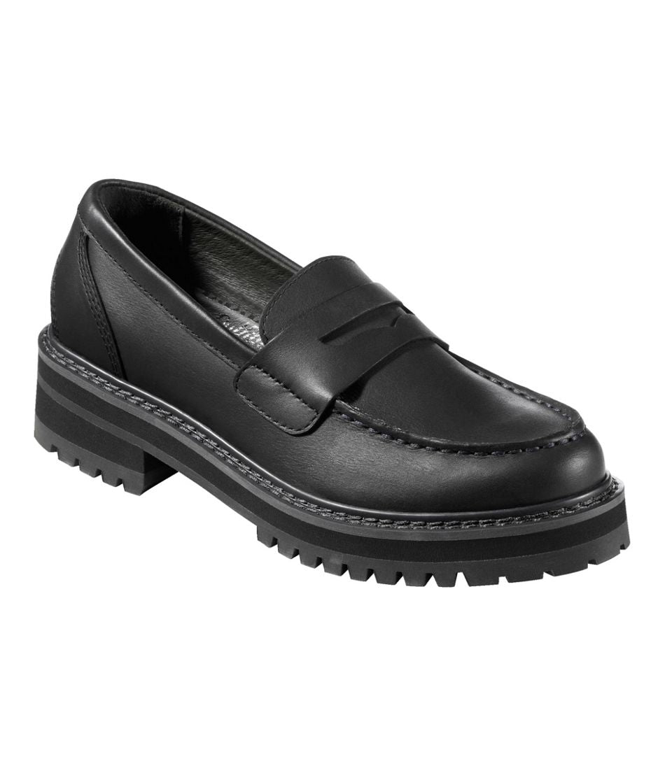 L.L.Bean | Women's Camden Hills Penny Loafers, Leather