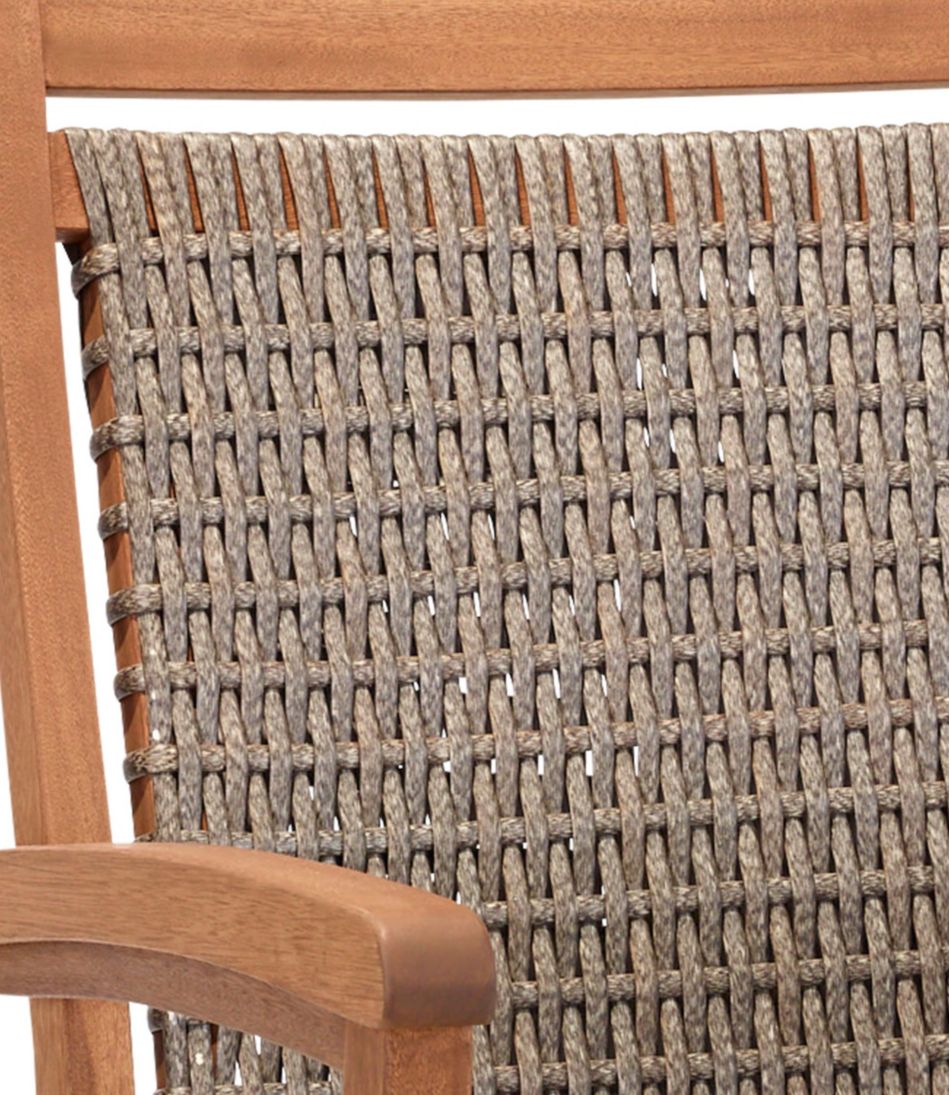 L.L.Bean | Wicker Eucalyptus Dining Chair