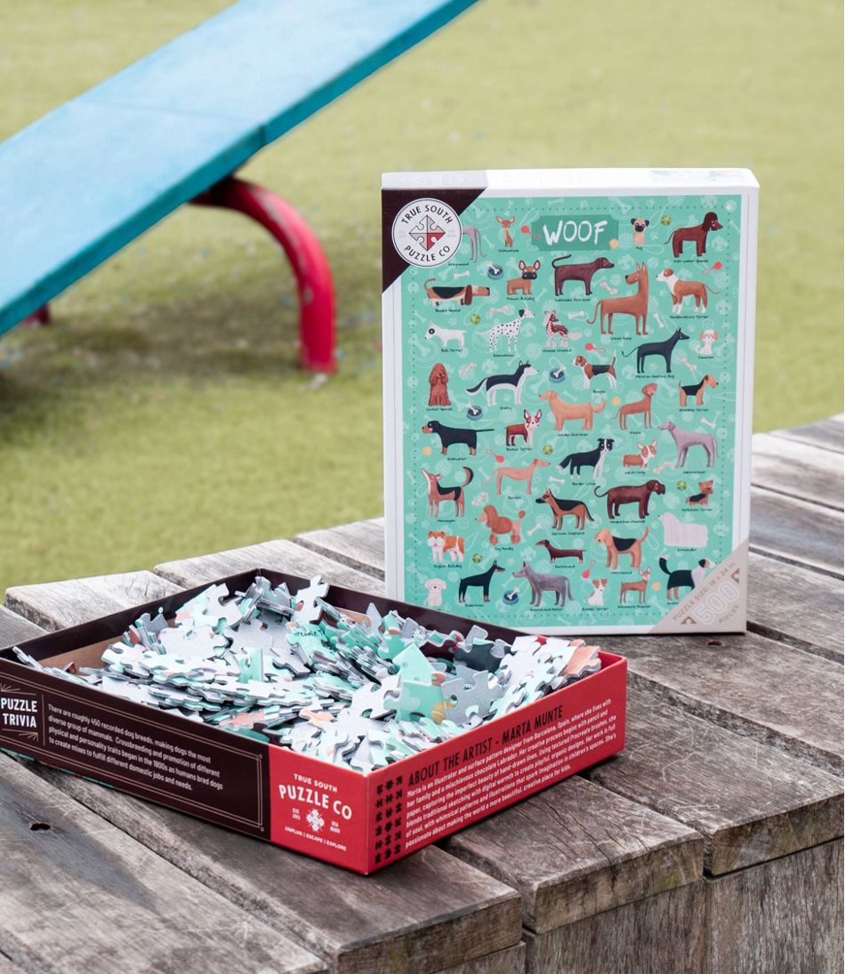 L.L.Bean | Woof Dogs Puzzle, 500 Pieces
