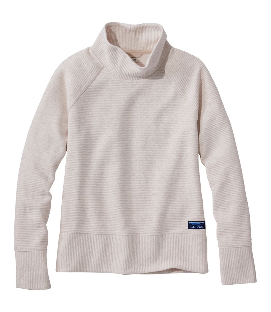 L.L.Bean | Women's Lakewashed Double-Knit Funnelneck