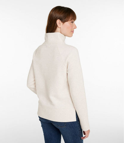 L.L.Bean | Women's Lakewashed Double-Knit Funnelneck