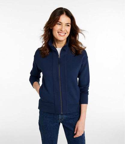 L.L.Bean | Women's L.L.Bean CloudSoft Top, Full-Zip