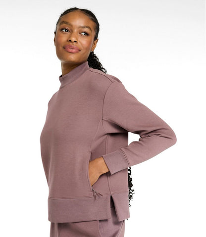 L.L.Bean | Women's Multisport Mockneck Pullover Sweatshirt