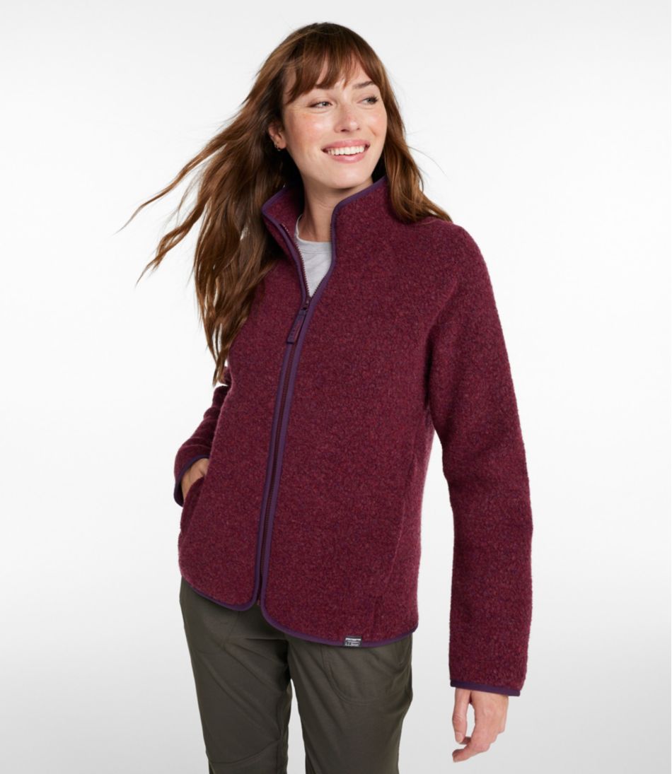 L.L.Bean | Women's All Season Wool Fleece Full-Zip Jacket