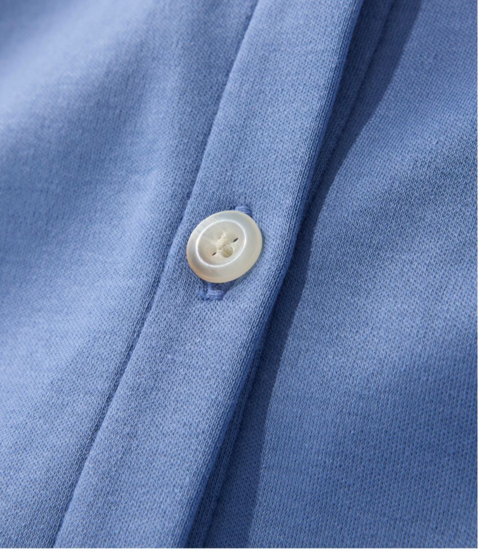 L.L.Bean | Women's Pima Cotton Tee, Long-Sleeve Crewneck Cardigan