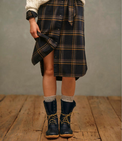 L.L.Bean | Women's Signature Camp Flannel Midi Dress