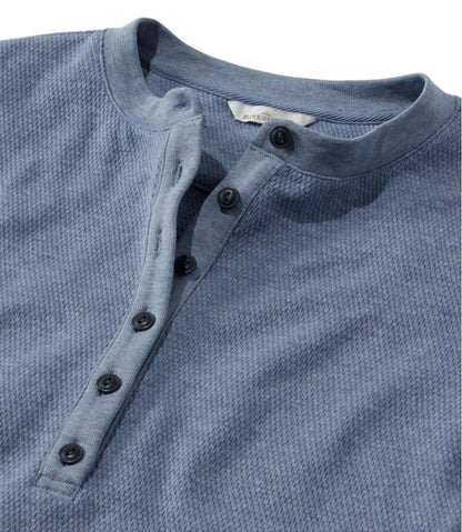 L.L.Bean | Women's Signature Premium Thermal Tops, Long-Sleeve Henley Shirt