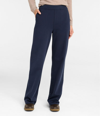L.L.Bean | Women's Perfect Fit Pants, Wide Straight-Leg