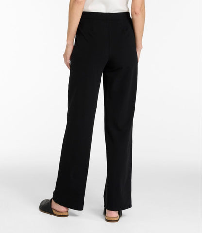 L.L.Bean | Women's Perfect Fit Pants, Wide Straight-Leg