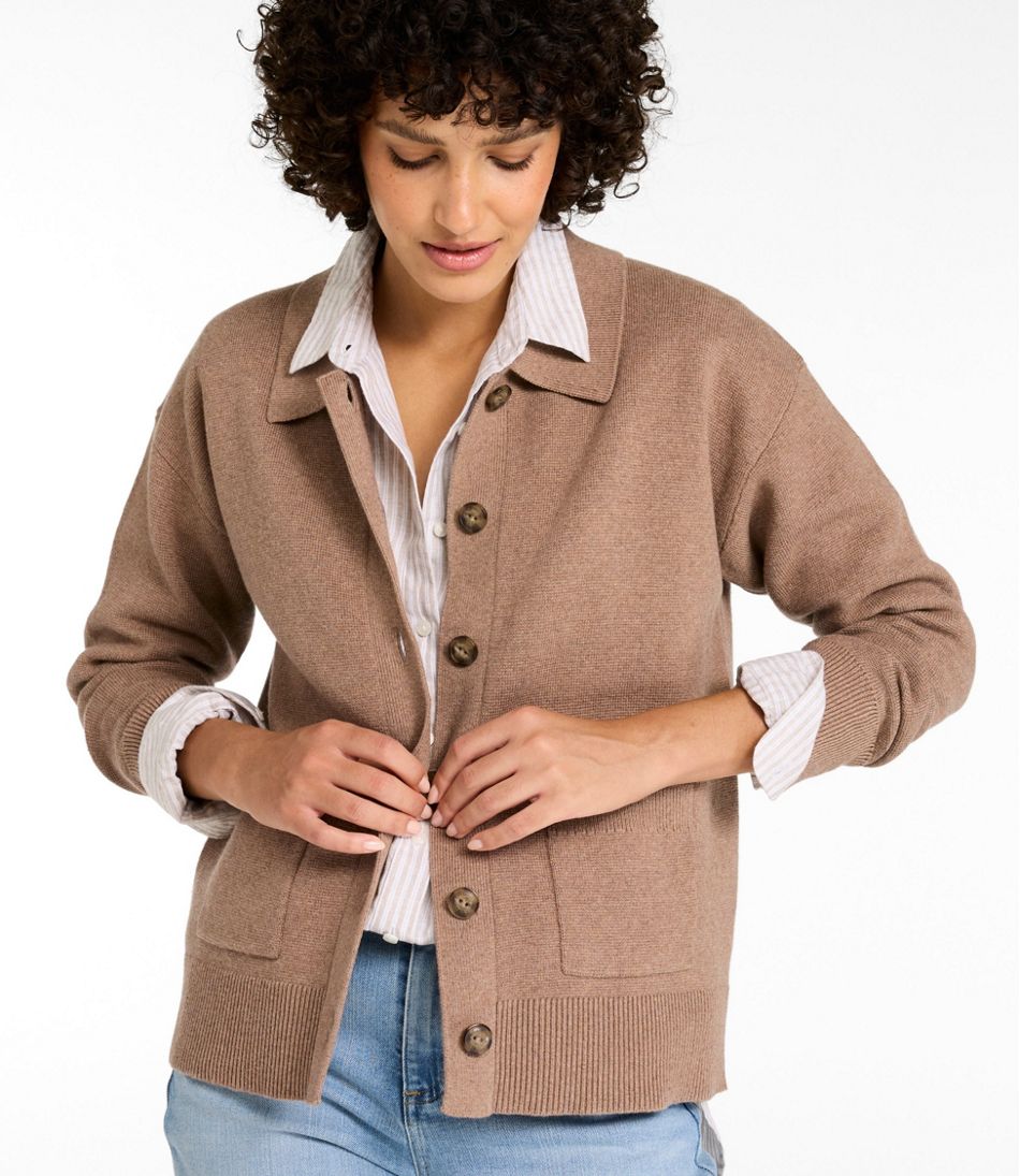 L.L.Bean | Women's Wicked Soft Cotton/Cashmere Cardigan