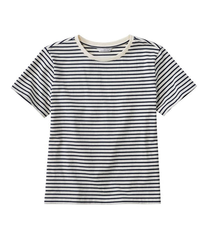 L.L.Bean | Women's Signature Premium Essential Tee, Short-Sleeve Novelty