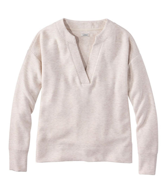 L.L.Bean | Women's L.L.Bean CloudSoft Splitneck Pullover