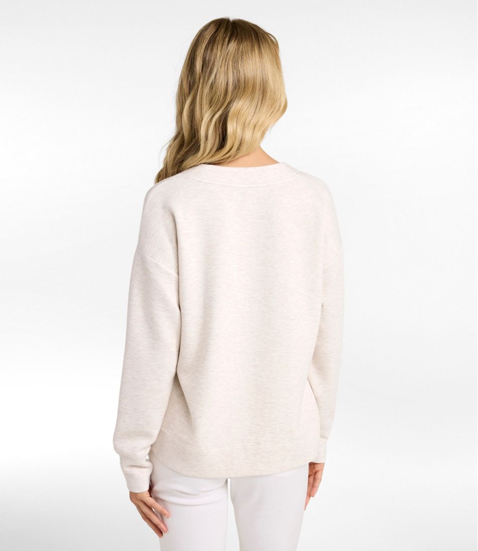 L.L.Bean | Women's L.L.Bean CloudSoft Splitneck Pullover