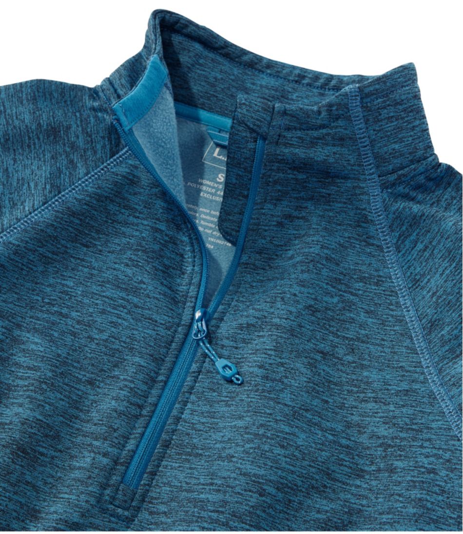 L.L.Bean | Women's Primaloft ThermaStretch Fleece 1/4 Zip Pullover