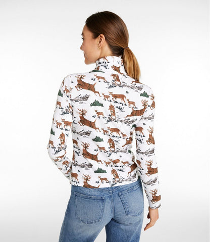 L.L.Bean | Women's Signature Lightweight Cotton Turtleneck, Novelty