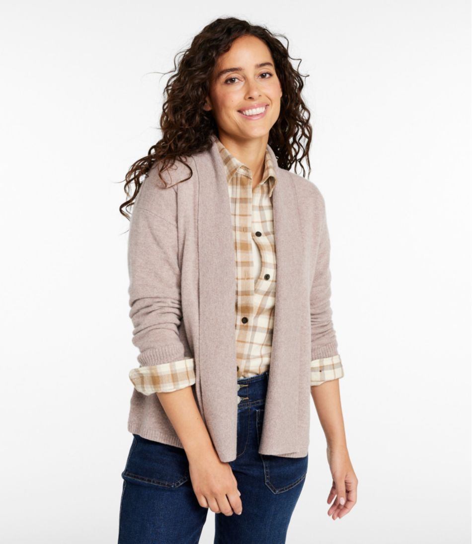 L.L.Bean | Women's Classic Cashmere Sweater, Relaxed Cardigan
