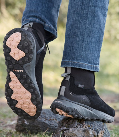 L.L.Bean | Women's Snow Sneaker Sport Waterproof Boots, Pull-On Side Zip