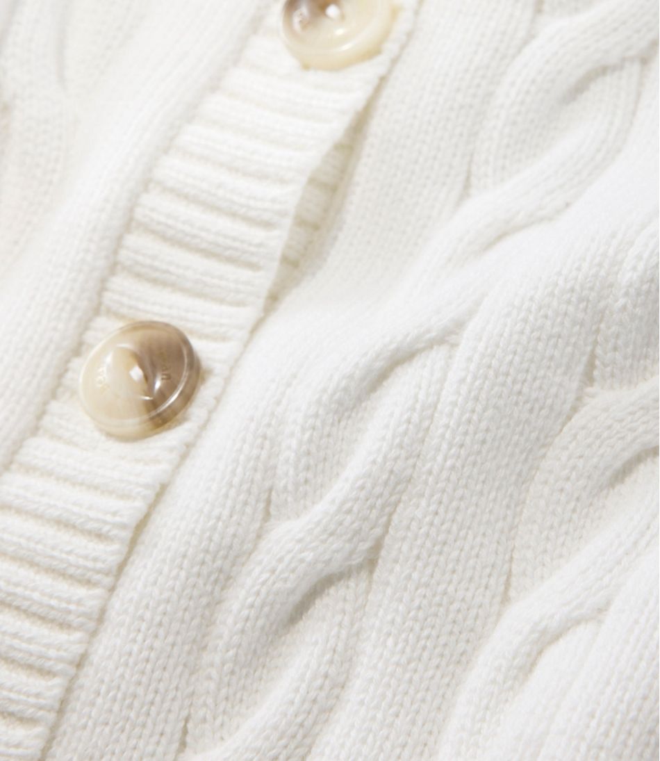 L.L.Bean | Women's The Original Double L® Sweater, Cable Cardigan