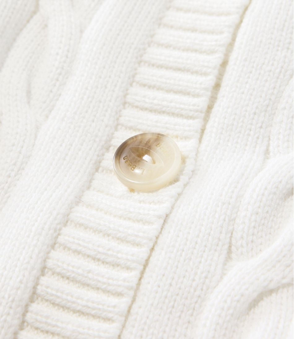 L.L.Bean | Women's The Original Double L® Sweater, Cable Cardigan