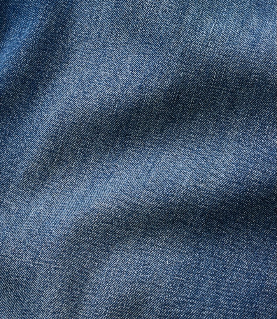 L.L.Bean | Women's Signature Utility Jeans, Mid-Rise Wide-Leg Ankle