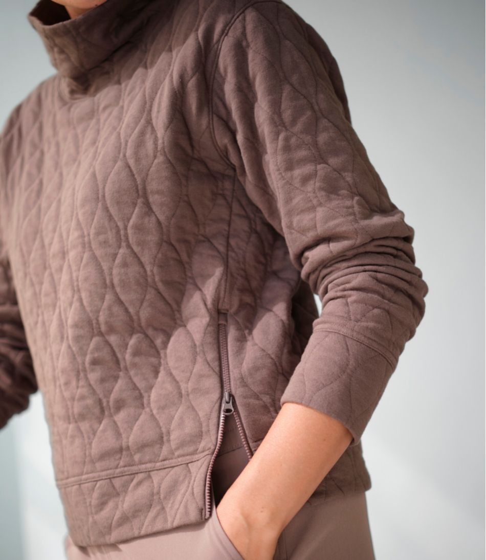 L.L.Bean | Women's VentureSoft Quilted Funnelneck Pullover
