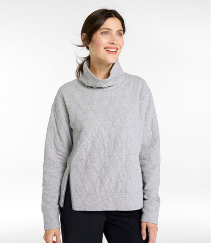 L.L.Bean | Women's VentureSoft Quilted Funnelneck Pullover