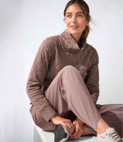 L.L.Bean | Women's VentureSoft Quilted Funnelneck Pullover