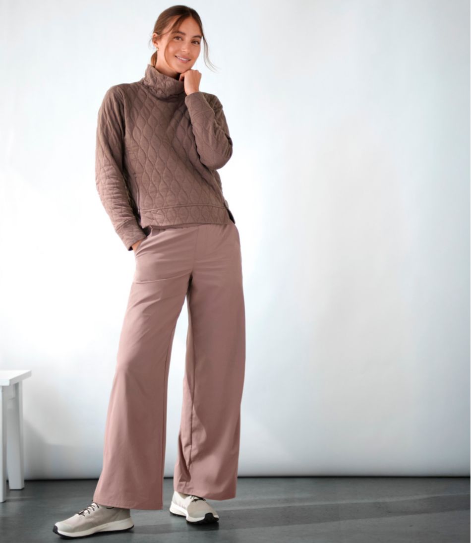 L.L.Bean | Women's VentureSoft Quilted Funnelneck Pullover