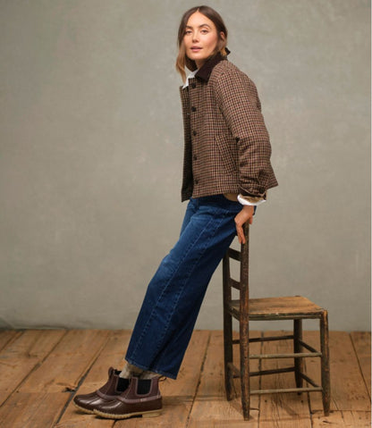 L.L.Bean | Women's Signature 1912 Premium Jeans, High-Rise Barrel Ankle