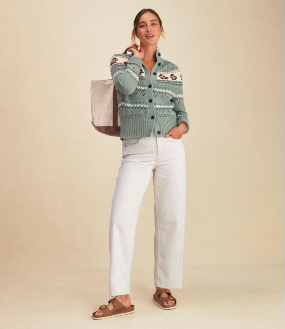 L.L.Bean | Women's Signature 1912 Premium Jeans, High-Rise Barrel Ankle