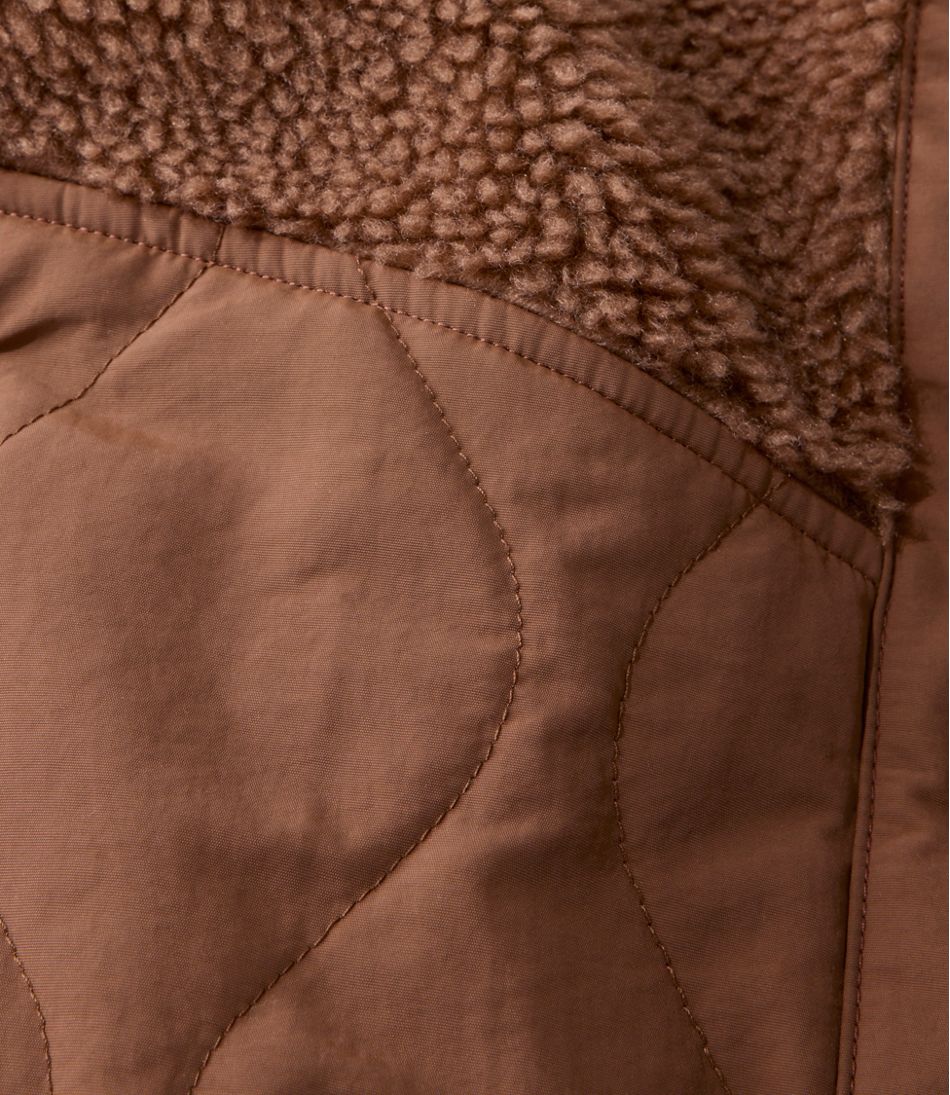 L.L.Bean | Women's Bean's Mixed Media Sherpa Fleece Jacket