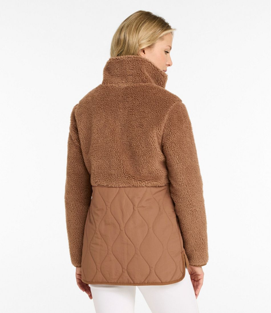 L.L.Bean | Women's Bean's Mixed Media Sherpa Fleece Jacket
