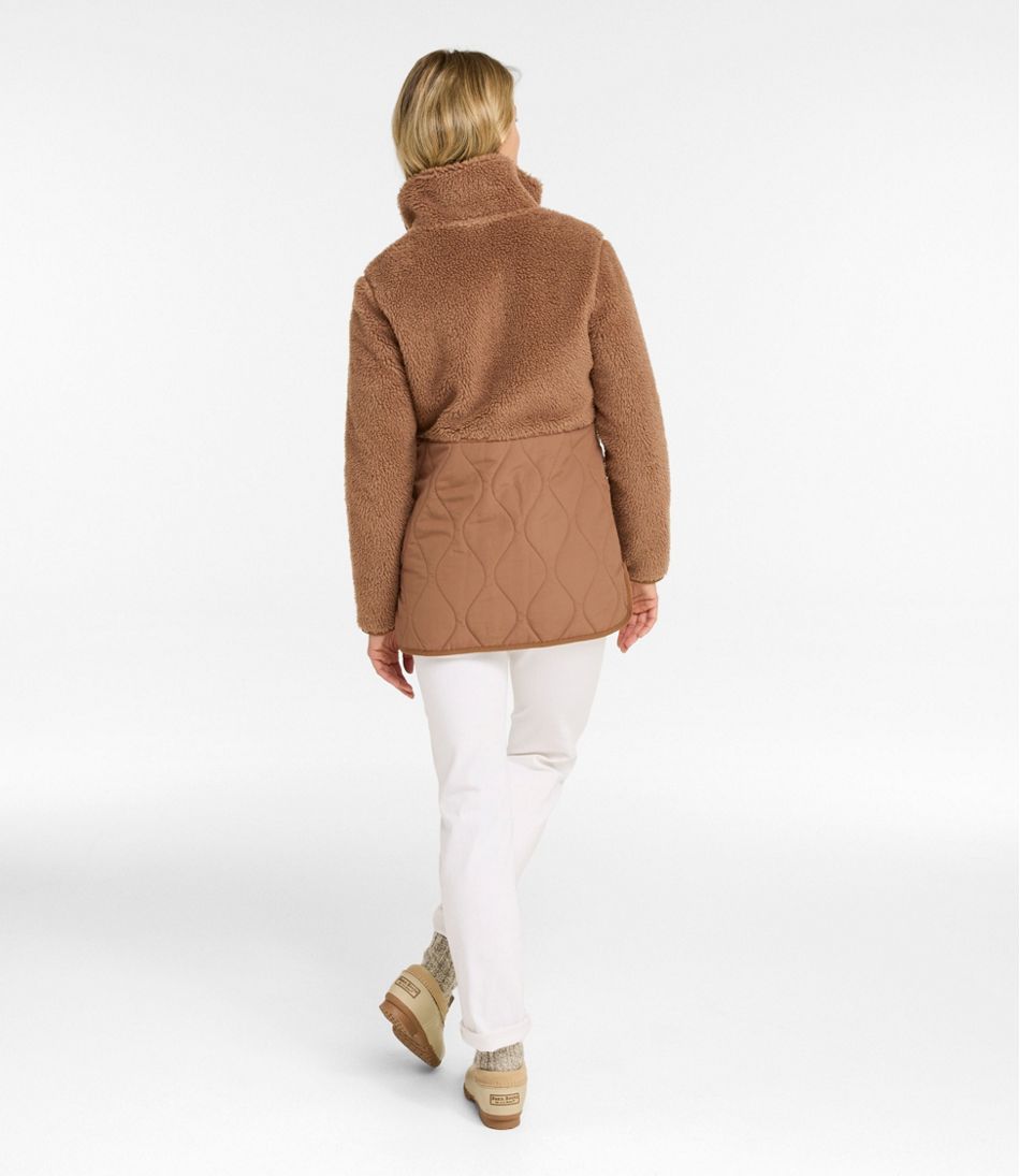 L.L.Bean | Women's Bean's Mixed Media Sherpa Fleece Jacket