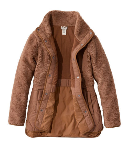 L.L.Bean | Women's Bean's Mixed Media Sherpa Fleece Jacket