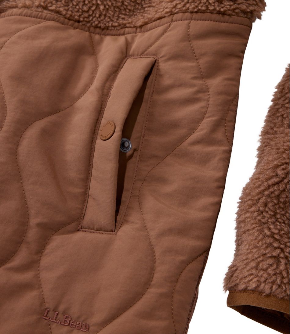 L.L.Bean | Women's Bean's Mixed Media Sherpa Fleece Jacket