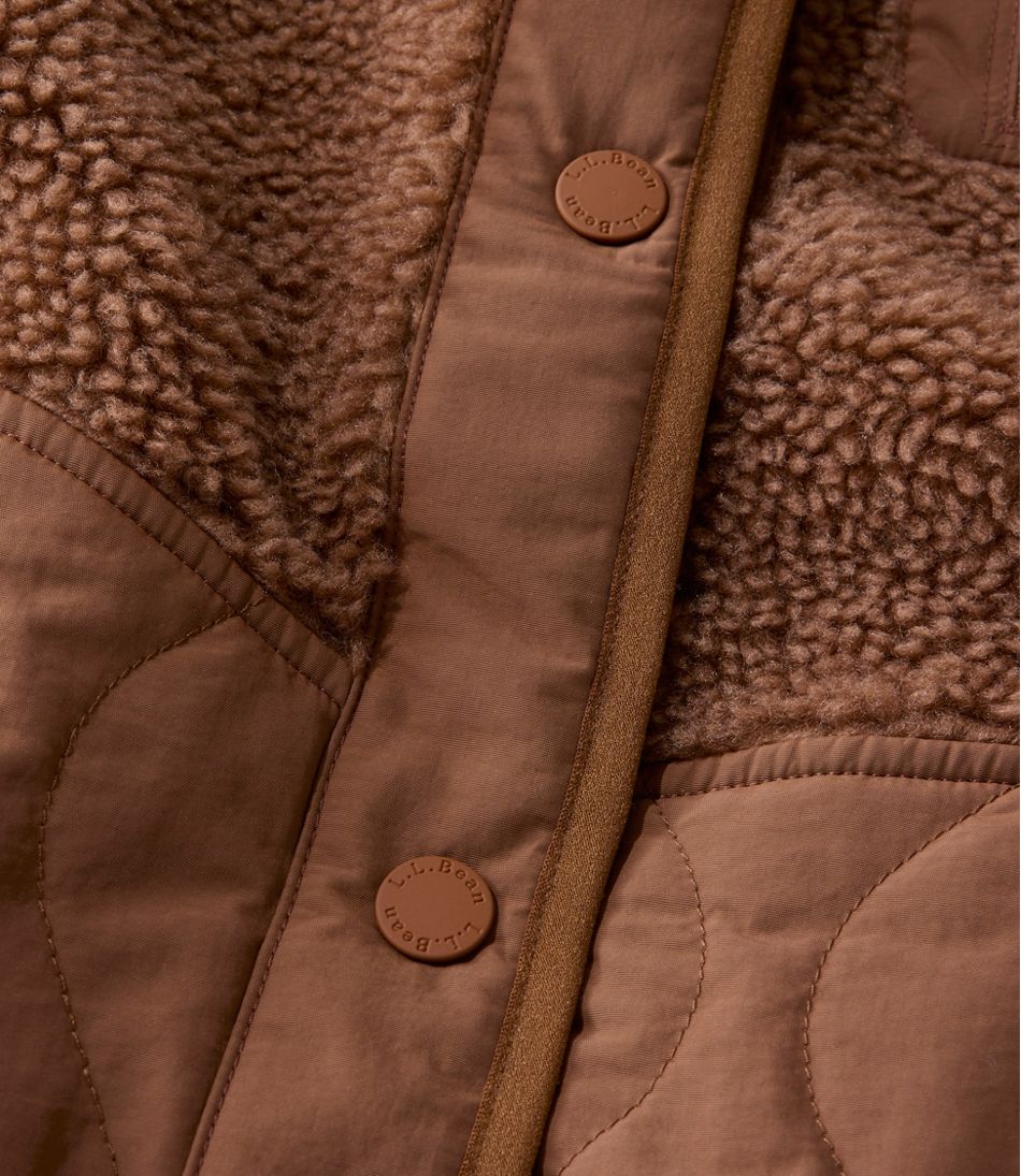 L.L.Bean | Women's Bean's Mixed Media Sherpa Fleece Jacket