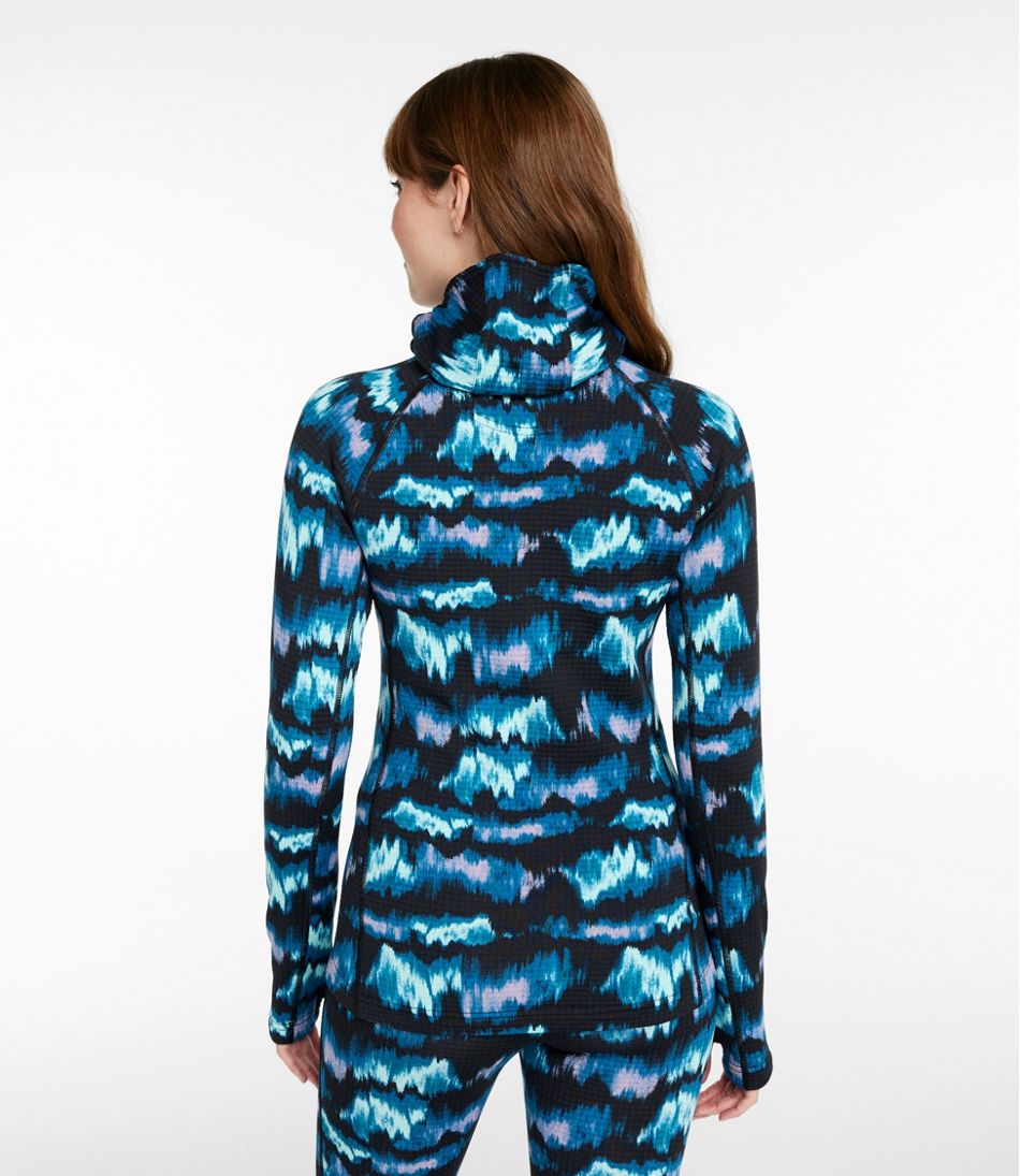 L.L.Bean | Women's L.L.Bean Heavyweight Base Layer Hoodie Printed